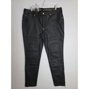 LVL XIII Designer Cargo Pants Men Black Streetwear Size 36  NEW $295 Retail